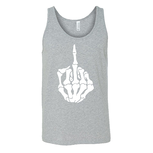 Skeleton Middle Finger Shirt Unisex