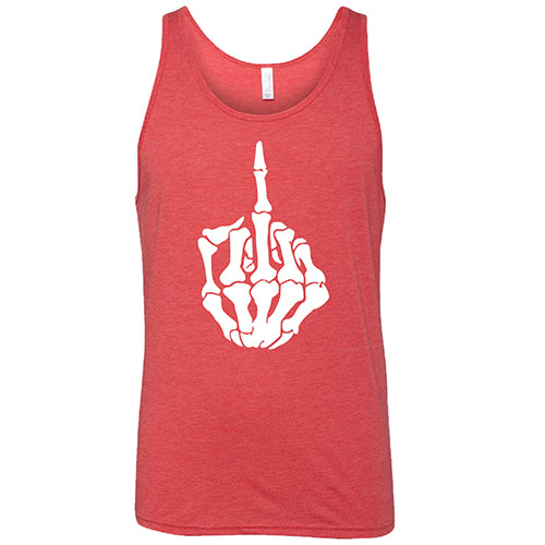 Skeleton Middle Finger Shirt Unisex