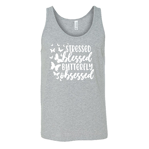 Stressed, Blessed, Butterfly Obsessed Shirt Unisex