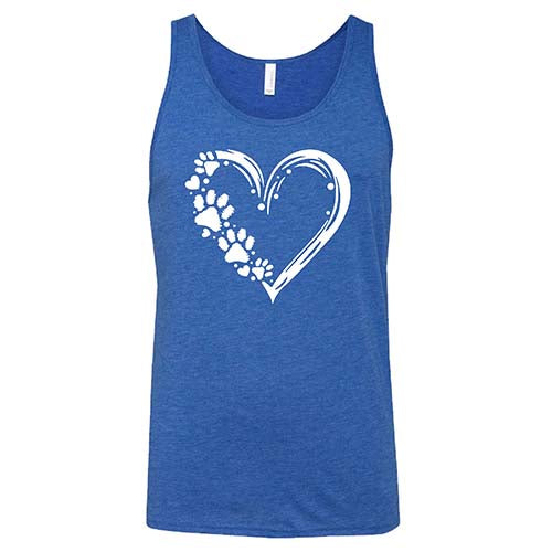 Heart With Paws Shirt Unisex