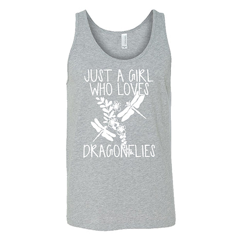 Just A Girl Who Loves Dragonflies Shirt Unisex