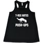 T-Rex Hates Push-ups Shirt
